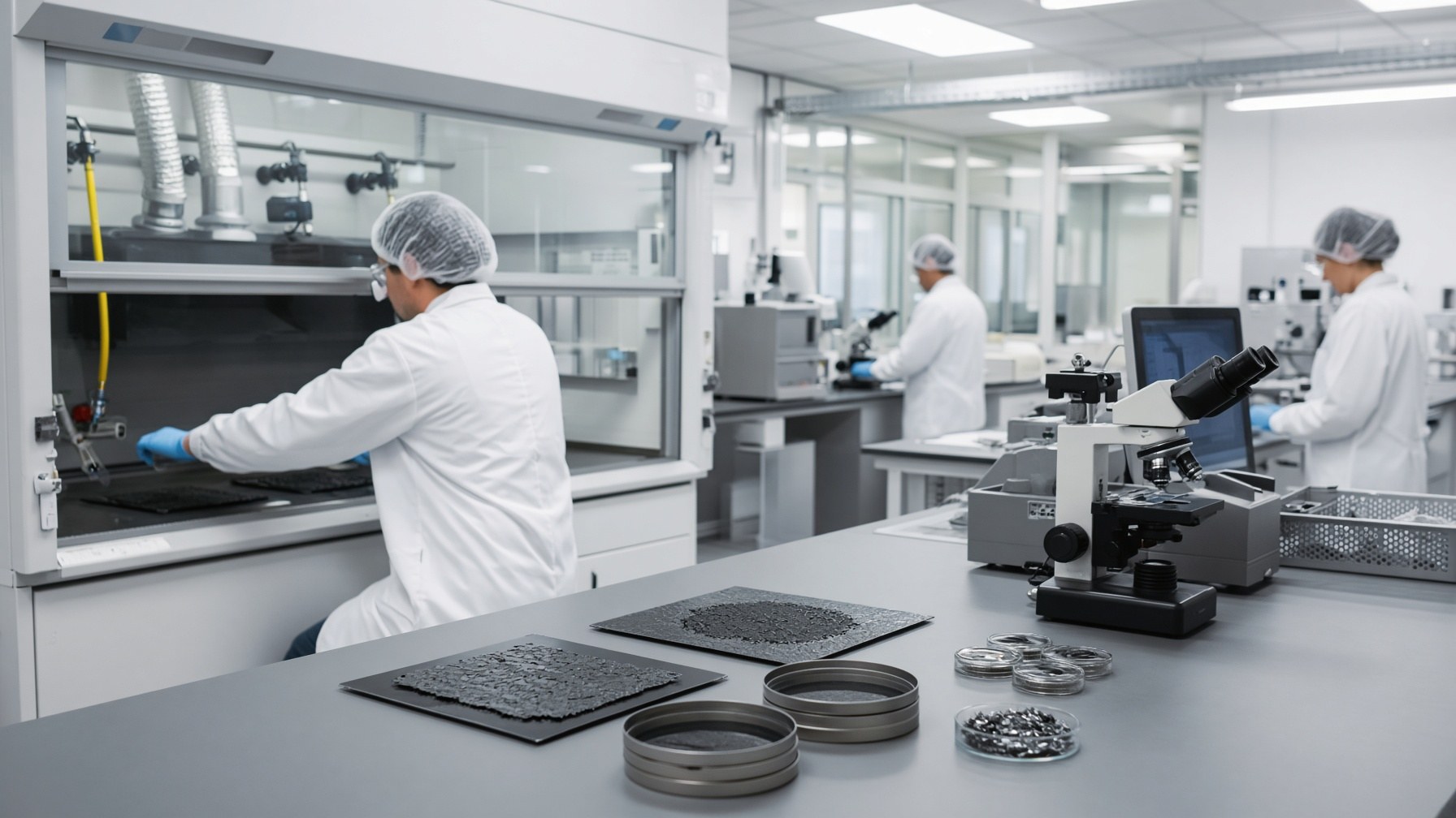 Materials laboratory and device characterization